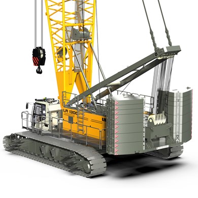 liebherr LR 1300 1 sx crawler crane raupenkran rendering 4 detail
