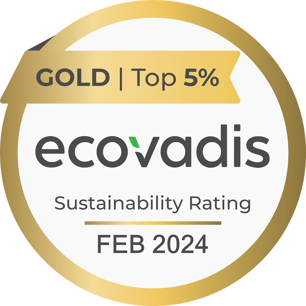 EcoVadis Gold medal 2024