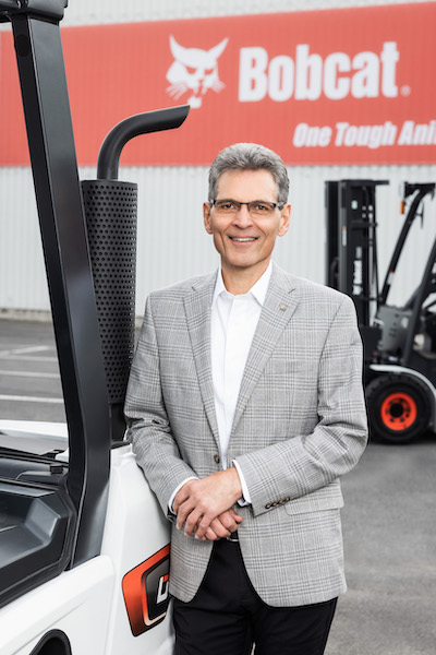 Gary Hornbacher CEO Doosan Bobcat EMEA red