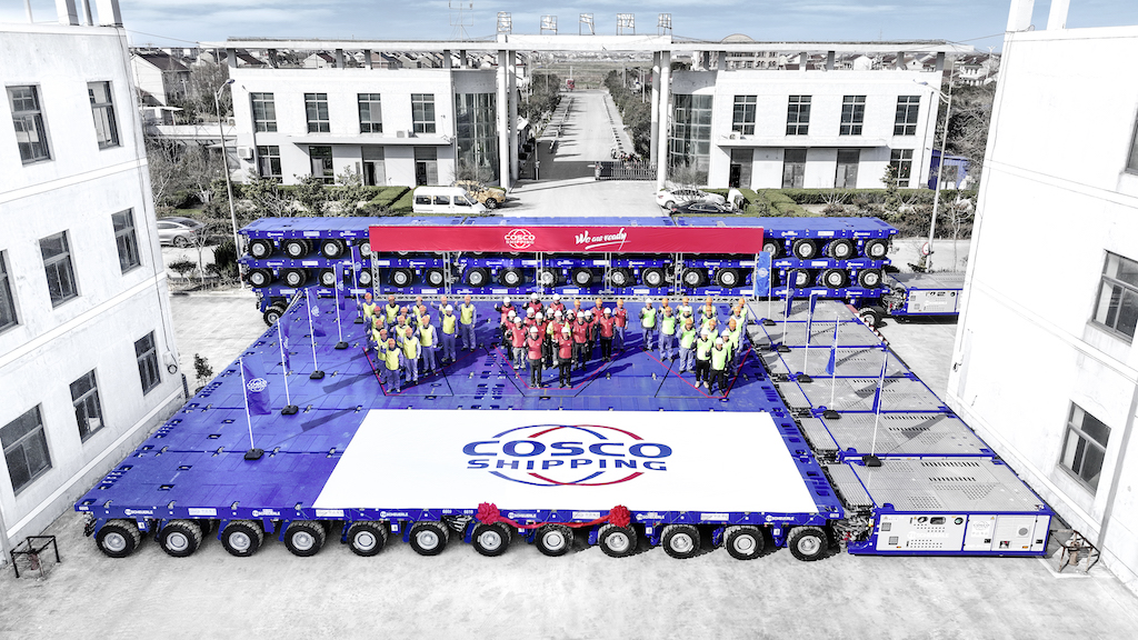 TIISCHEUERLE SPMT COSCO Big Order 2024