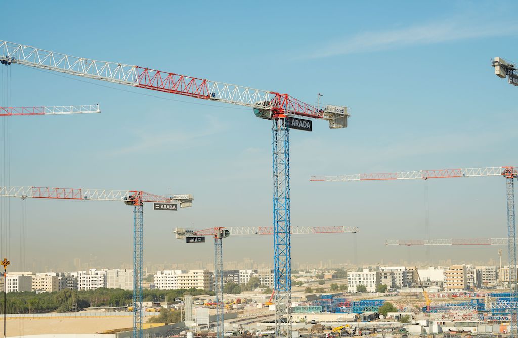 Six Raimondi flat tops drive construction of Sharjahs newest Central Business District 4