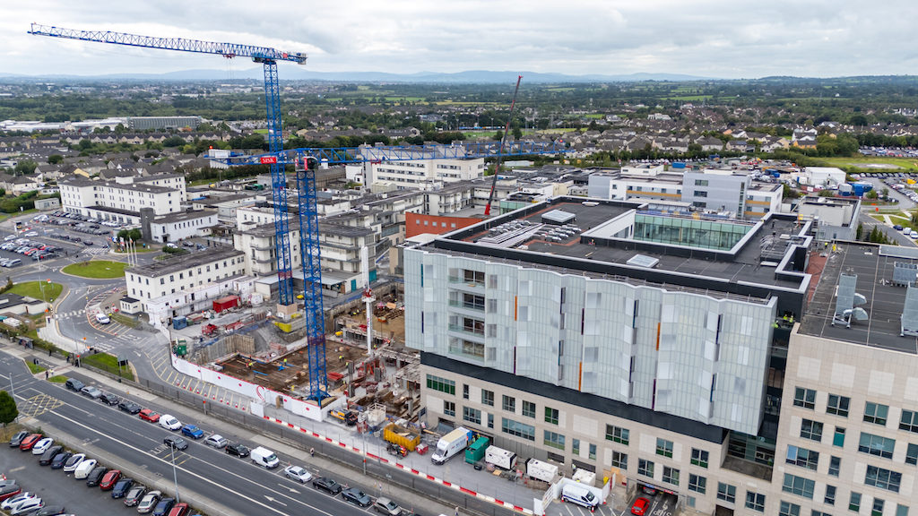 Two Raimondi flat tops to support major healthcare expansion project in Ireland 2 scaled 1