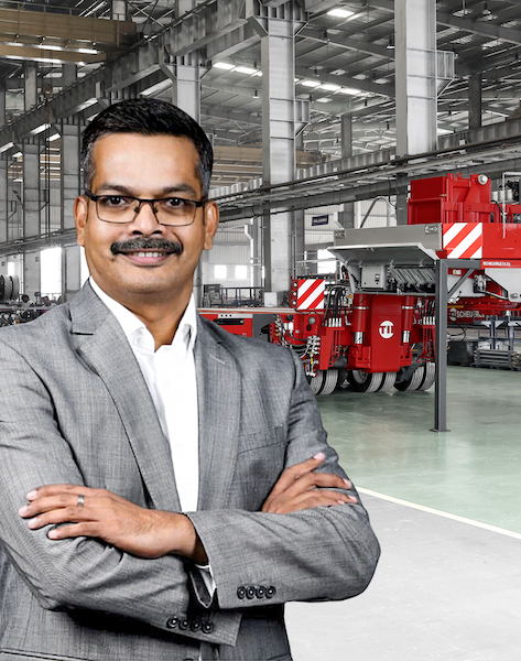 TII SCHEUERLE in India Miguel Fernandes al