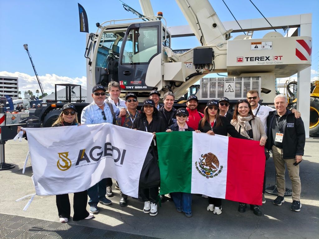 Terex Tower Cranes and Terex Rough Terrain Cranes exhibited at CONEXPO 2026 under Raimondi Group 2