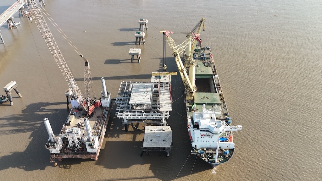 JSI Dahej berth expansion Jumbo Javelin 5