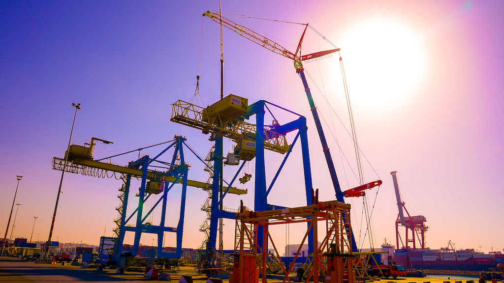 Dismantling and Decommissionning 2 STS Cranes