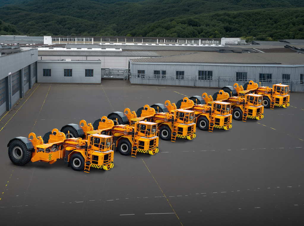 Six 140t KAMAG Slag Pot Carriers Head to Brazil