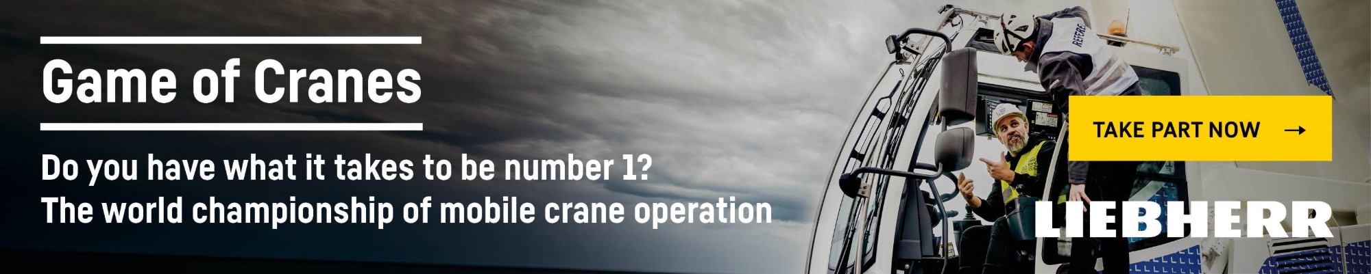 Liebherr Game of Cranes, the world championship of mobile crane operation